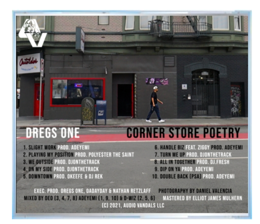 Corner Store Poetry album on CD